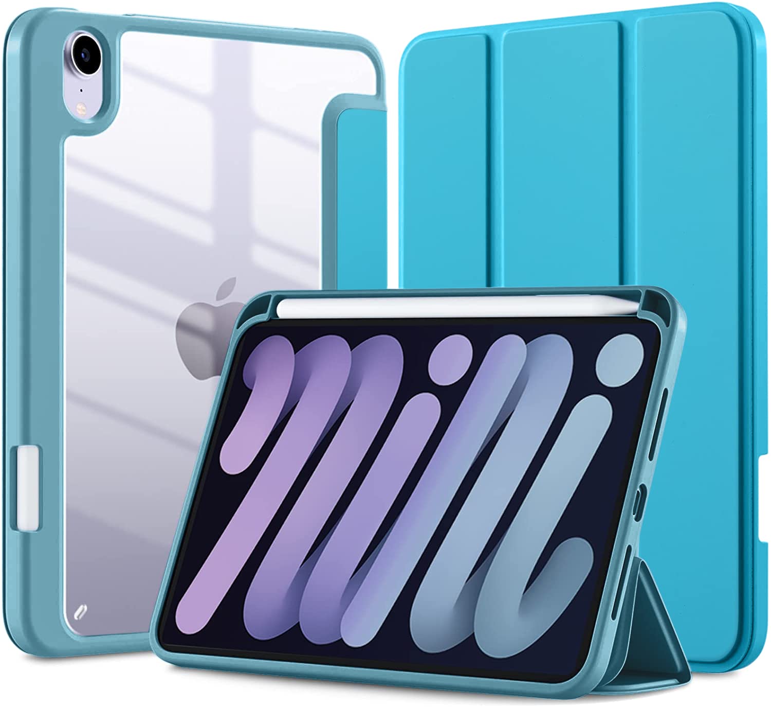 SwooK Case for iPad Mini 6 Case/iPad Mini 6th Generation Case 2021